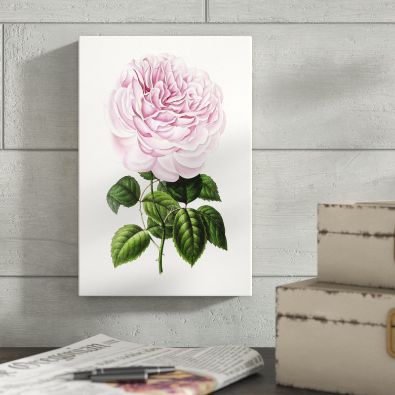 «Grand Blooms IV», peinture sur toile, H 12 po x l 8 po
