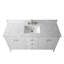 Ensemble de meuble-lavabo autoportant avec lavabo en marbre 60 po Lavallon-105275184-105275183