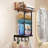 2-Tier Bathroom Towel Rack Wall Mounted Storage Rack for Rolled Towels Rust-Resistant 2-Pack