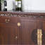 Buffet en bois massif de grande capacité
