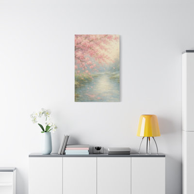 Aaroon Single Picture Frame Print on Canvas