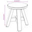 Solid Wood Accent Stool