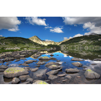 Glacial Lake by Ljupco - Wrapped Canvas Print