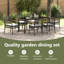 6 - Person Patio Dining Set with Rectangular Table-551312408