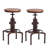 Dicle Swivel Adjustable Height Counter Stool with Metal Frame-315833868-397490721