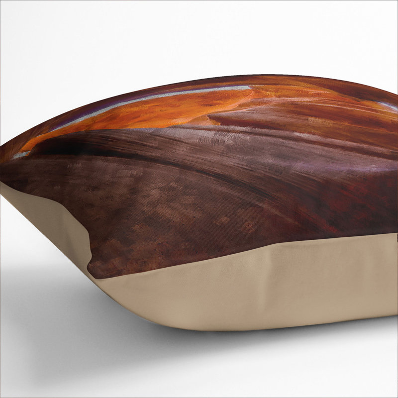 Sandstone in Antelope Canyon Vol.2 Scatter Cushion, 40cm H x 40cm W x 15cm D, Stone