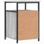 Macbean 40cm W Iron Bedside Table-1156043375-1190499506