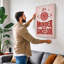 Murder on the Dancefloor Retro 1 Piece Wrapped Canvas Wall Art-1496193421-1496193423