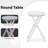 Consetta Outdoor Seating Group With Side Table, Solid Wood Glider Chair-64723726