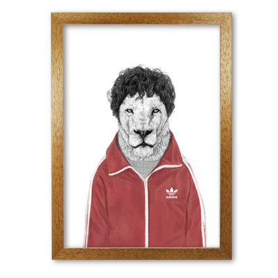 Chas Lion 1 Piece Wall Art