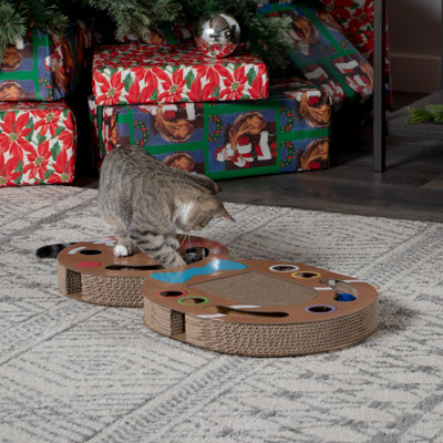 Gingerbread Man GIANT Busy Box Cat Scratcher