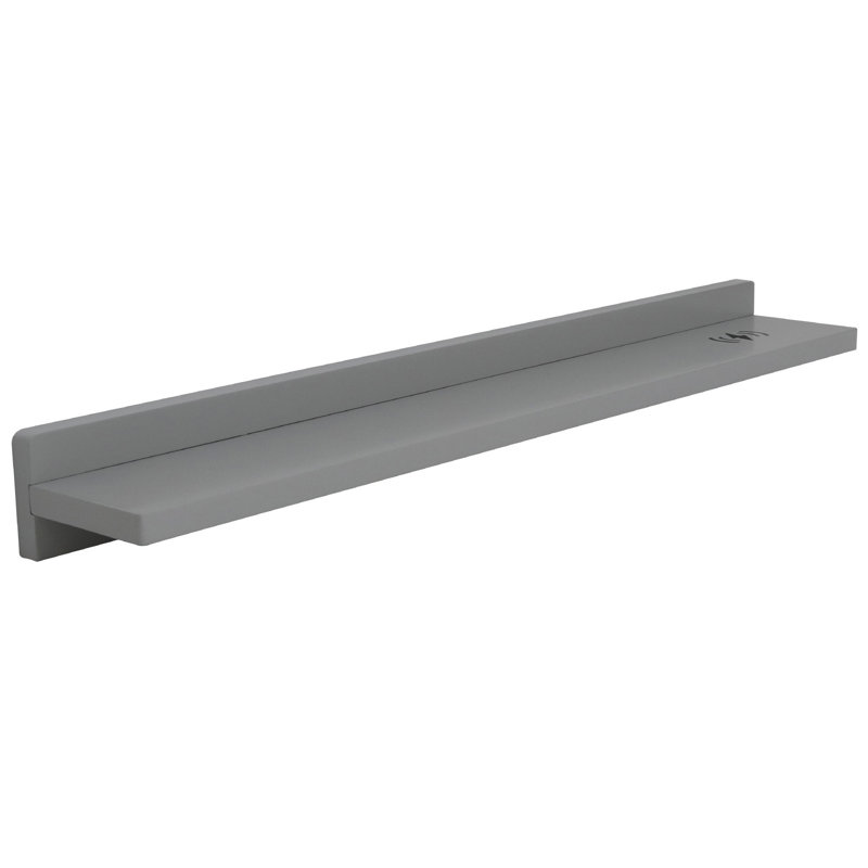 Floating Shelf, Light Grey, 3" H x 30" W x 5" D