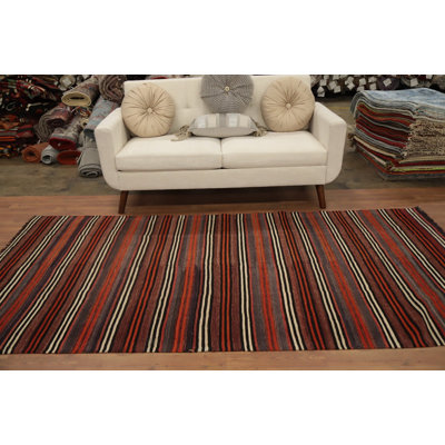 Tapis rayé 5 x 9