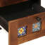 40cm W Solid Wood Bedside Table