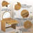 Makeup Vanity Table with Mirror Touch Screen Lighted Mirror, Dressing Table