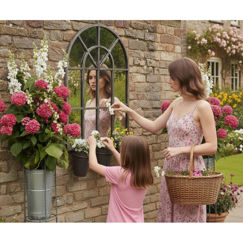 Walpole Metal Arch Mirror