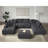 Chosen Gray Chenille Ottoman