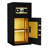 Large Double-Door Coin-Operated Safe,Digital Security Safe With Keypad And Key,3.5 Cubic Feet Safe Box With Hidden Code Function For Home,Office And Hotel