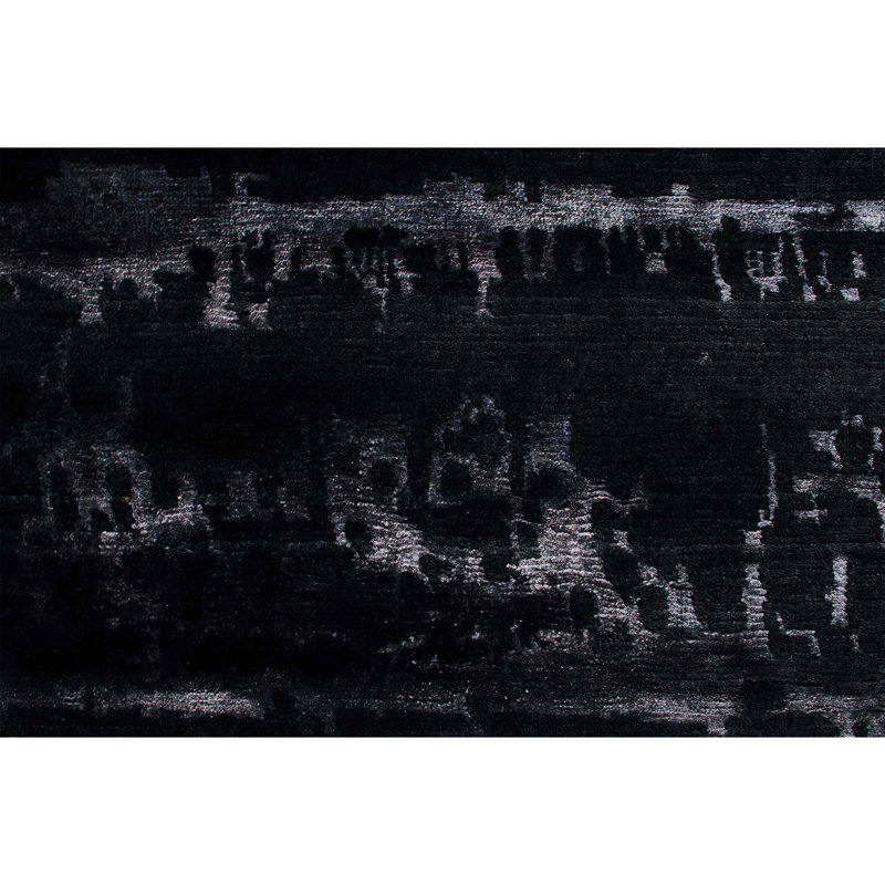 Area Rug in Charcoal, Rectangle 8' x 10'