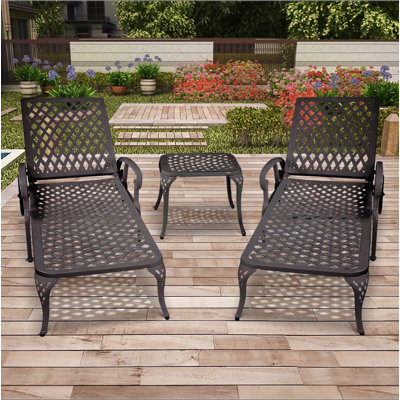 Aluminium Cast Lounge Chair 1Pcs