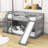 Twin Over Twin Wooden Standard Bunk Bed with Slide-324715818