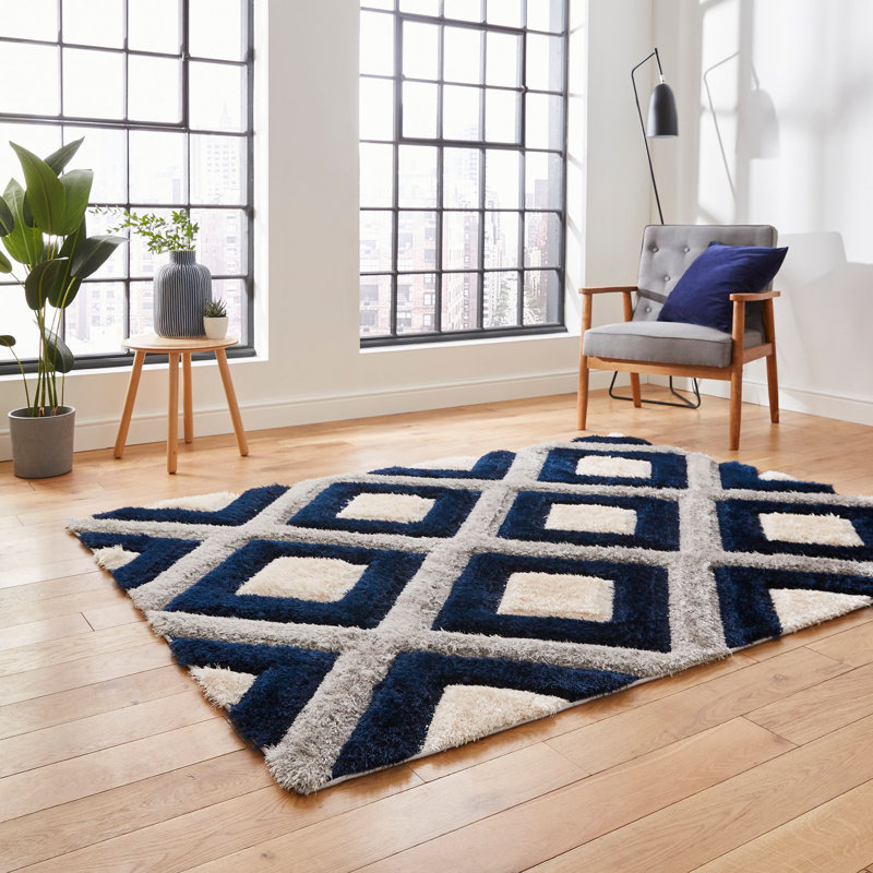 Olympia area rug Machine Woven Rectangle Grey, Rectangle 120 x 170cm