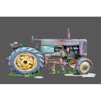 Tracteur rétro
