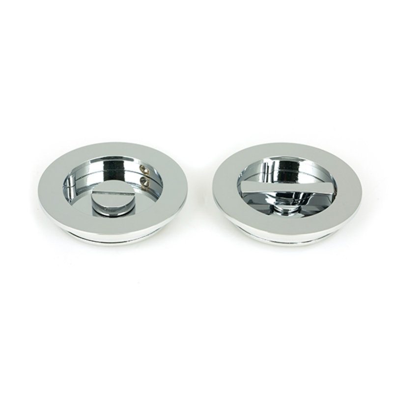 Door Accessory, 7.5cm H x 7.5cm W x 1.3cm D, Polished Chrome