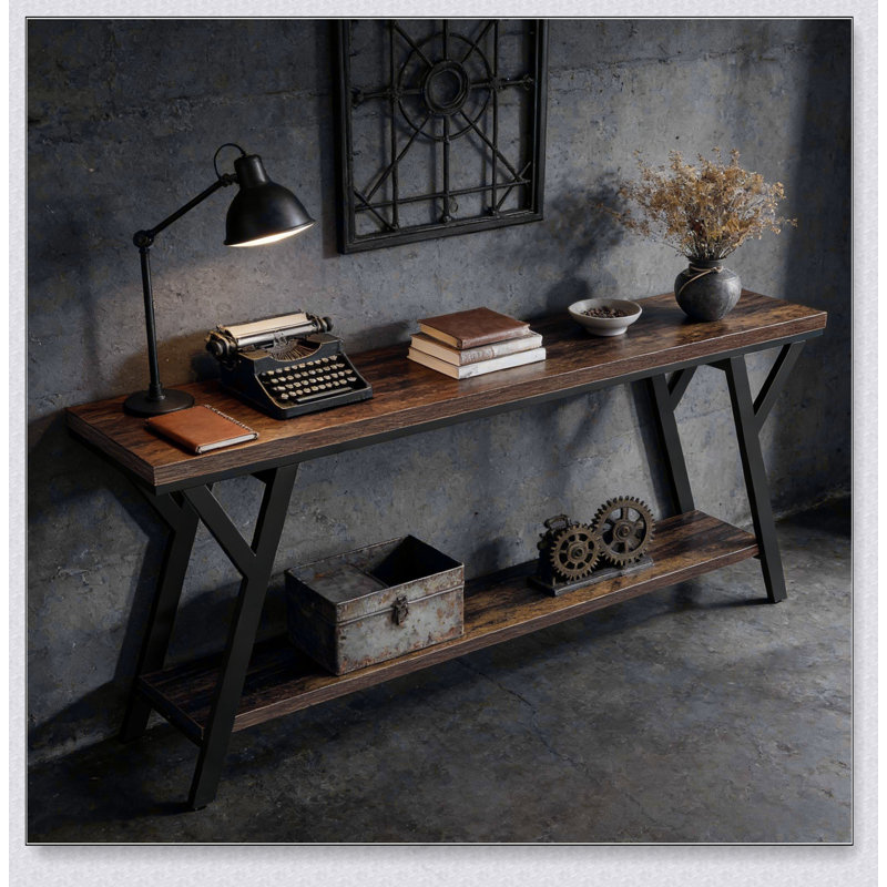 Couch Table,2-Tier Console Table,Sofa Table Couch