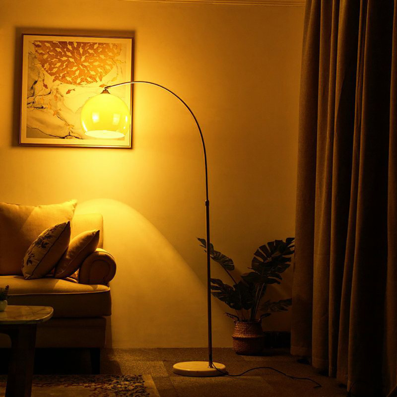 Lampe sur pied arquée 86,5 po Karsytn