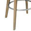 Tabouret de bar pivotant à 360° Pearce Sand, revêtement rembourré-1954604879-1937796835-1919122212