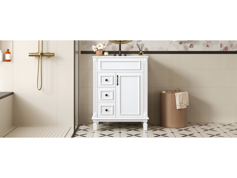 Vanities, White/Black