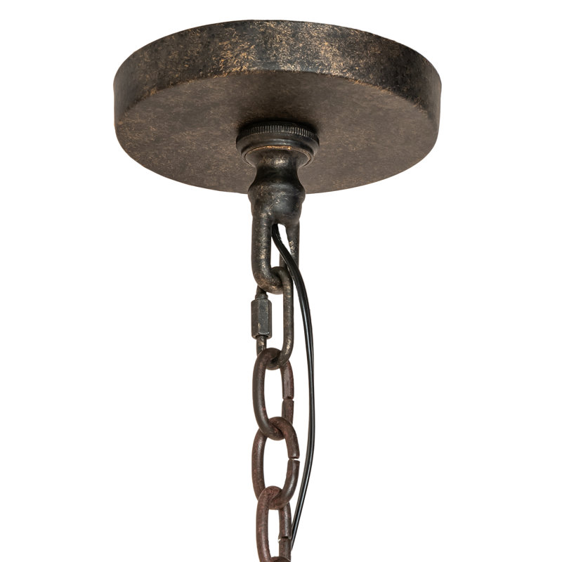 Rustic Lodge 12 - Light Chandelier