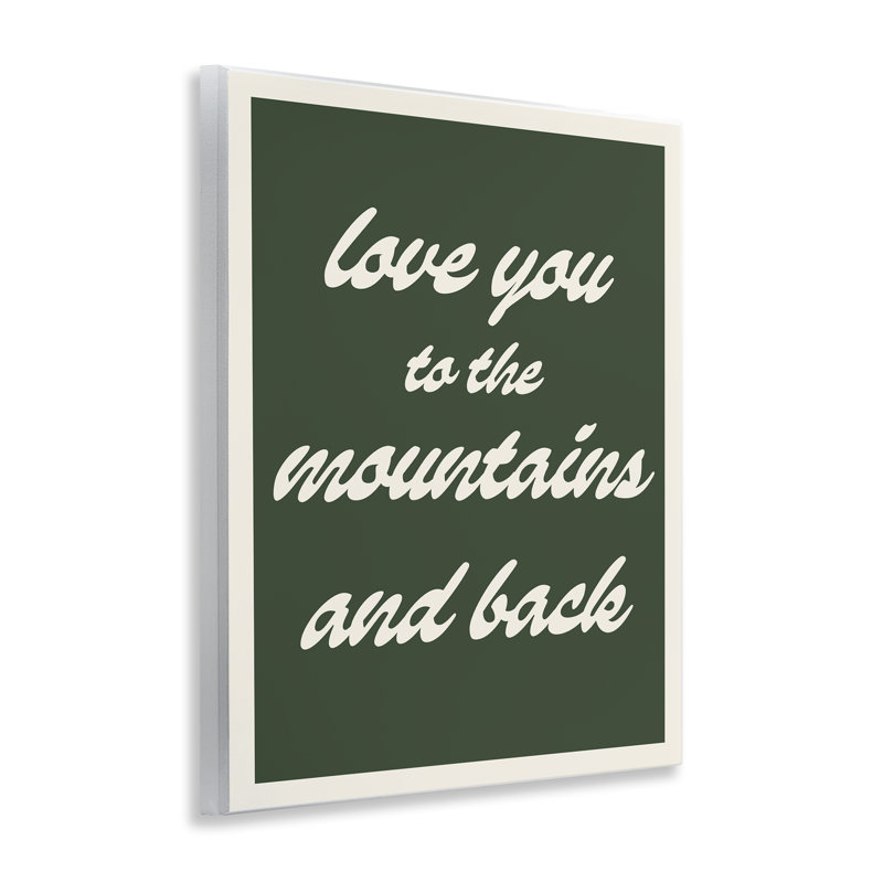 «Love Mountains & Back» par Daphne Polselli