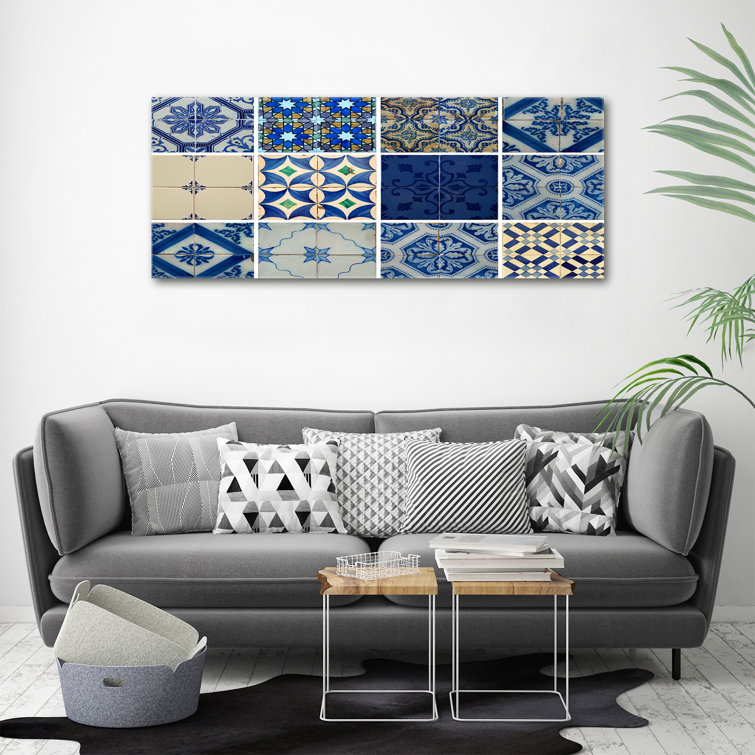Portuguese Tiles - Wrapped Canvas Print