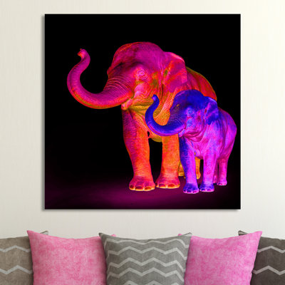 " Neon Elephant Mom "
