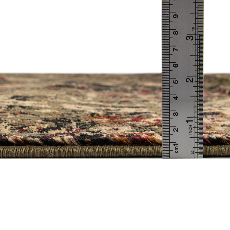 Oriental Indoor Rug, Rectangle 2'2" x 3'