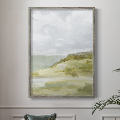 Inlet Impression II Framed Print - Solid Wood