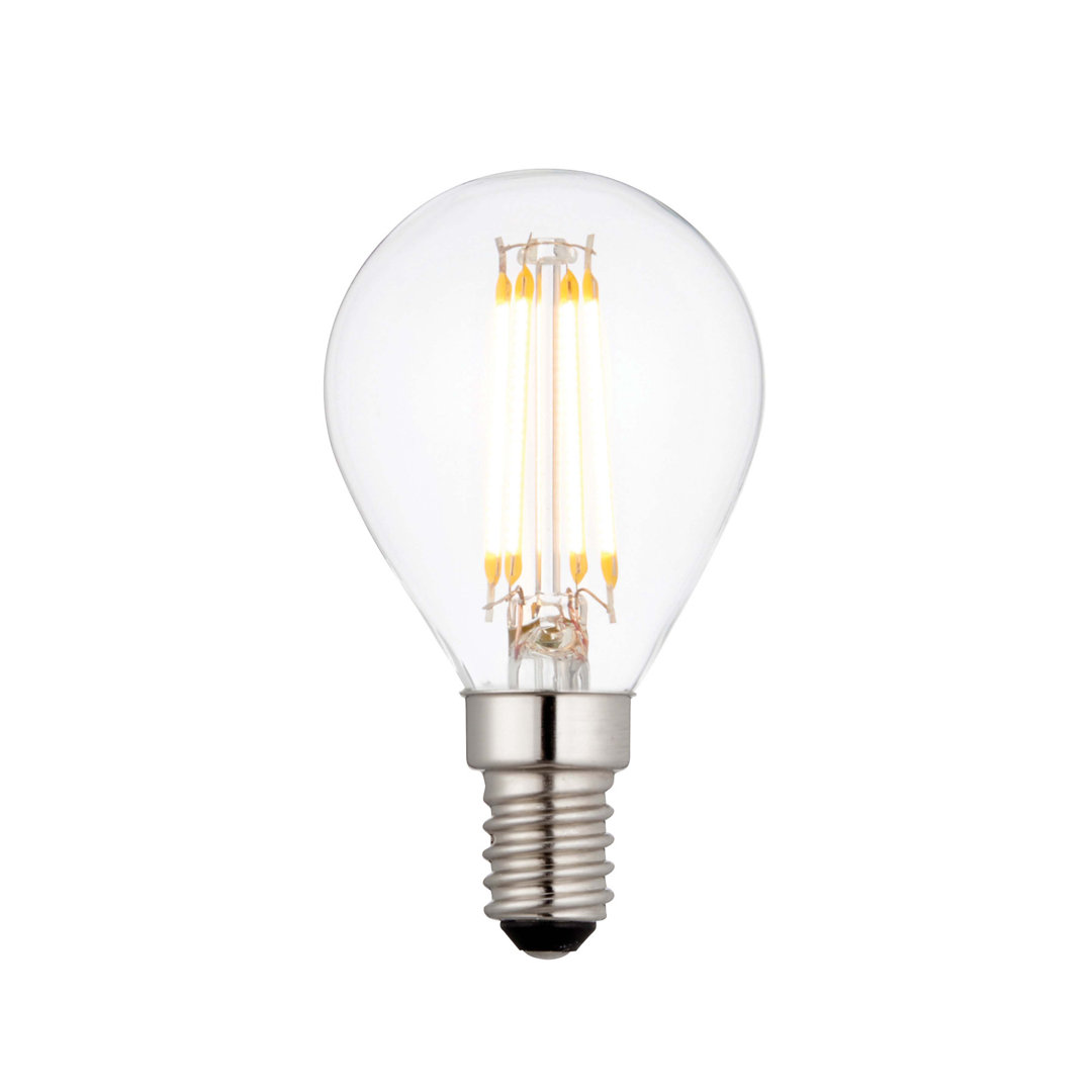 4W E14 SES G45 Golf LED Non-Dimmable Bulb - 470lm 2700K Warm White