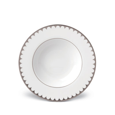 Aegean Filet Platinum Soup Plate
