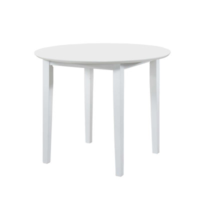 Katelinn 36" Round Modern Wooden Dining Table for Kitchen, Living Room, Office, Conference, 2-4 People
