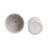 Textured Indoor or Outdoor Planter with Saucer for Patio or Living Room Styling - Modern Indoor Planter Flower Pot Accent for Home Decor - Set of 2, Beige-913906408