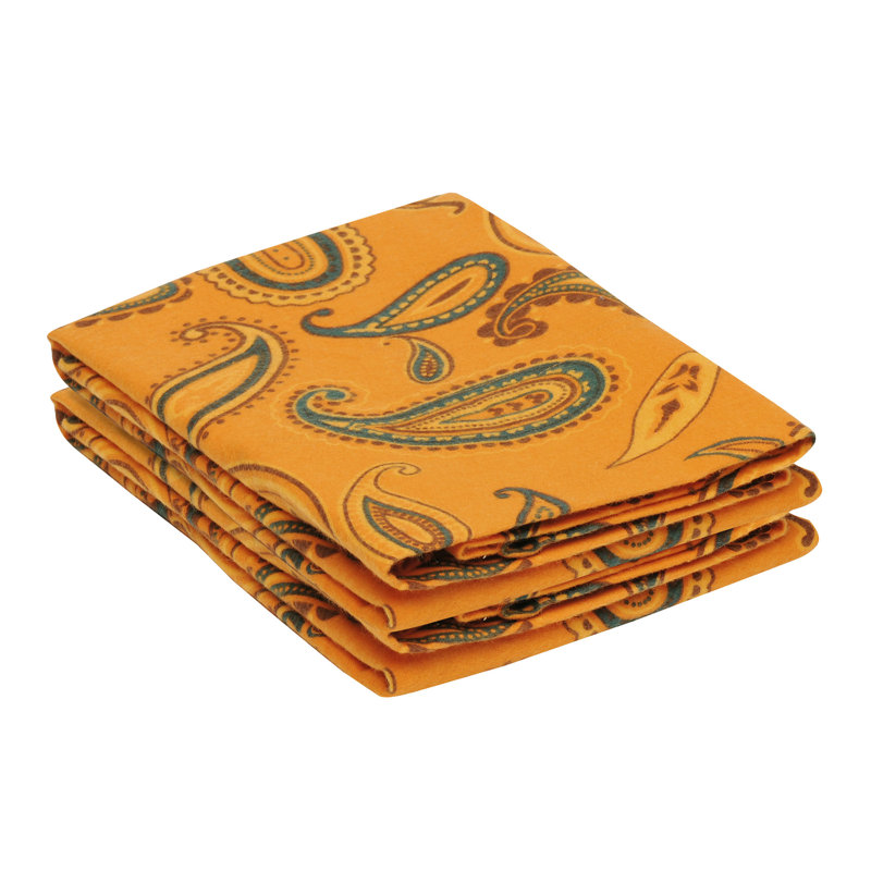 Taie d'oreiller 100% coton Colville, Citrouille