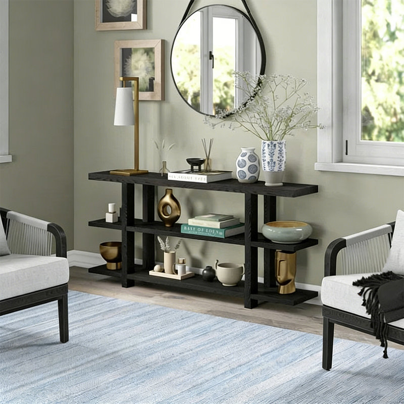 Retro Multifunctional Practical Console Table