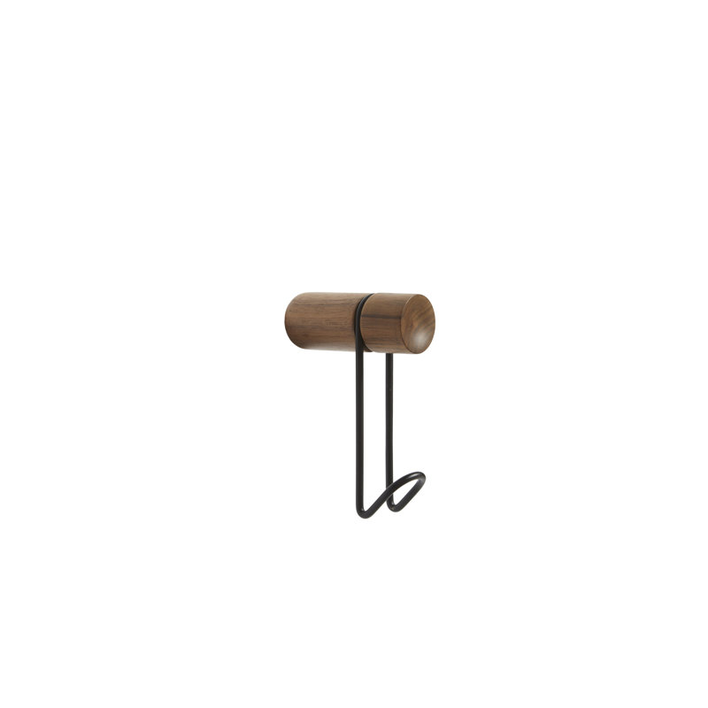 Around Wall Hanger (Small), Black/Walnut