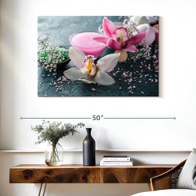 Harnek Orchid And Salt Scrub, 26" H x 39" W