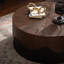 Table basse ronde en bois