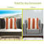 Housse et insert de coussin d'extérieur à rayures verticales-953484553-953484550