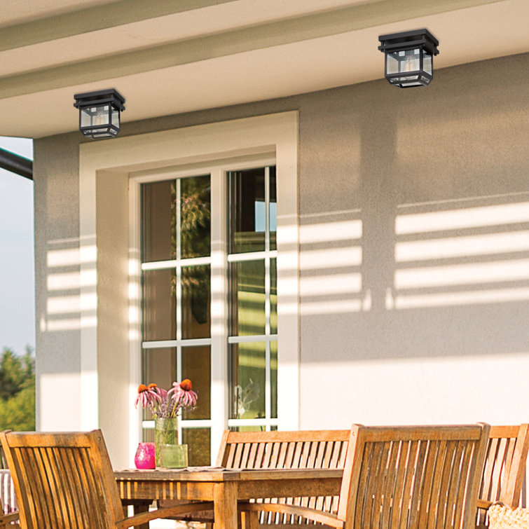 Sorrell Glass Flush Mount