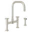 Holborn™ Bridge Faucet With Side Spray-48543941